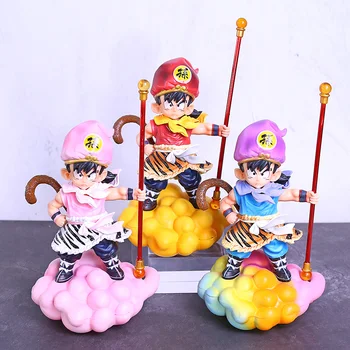 

Dragon Ball West Journey Series Son Goku Open Cirrus Replaceable Head PVC Action Figure Collection Model Toys Doll