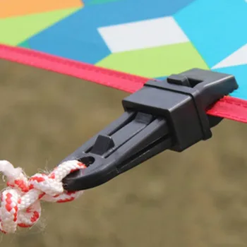

Tents Accessories Awning Wind Rope Clamp Awnings Plastic Clip Tent Pull Point Outdoor Camping Tent Alligator Clip Hook.