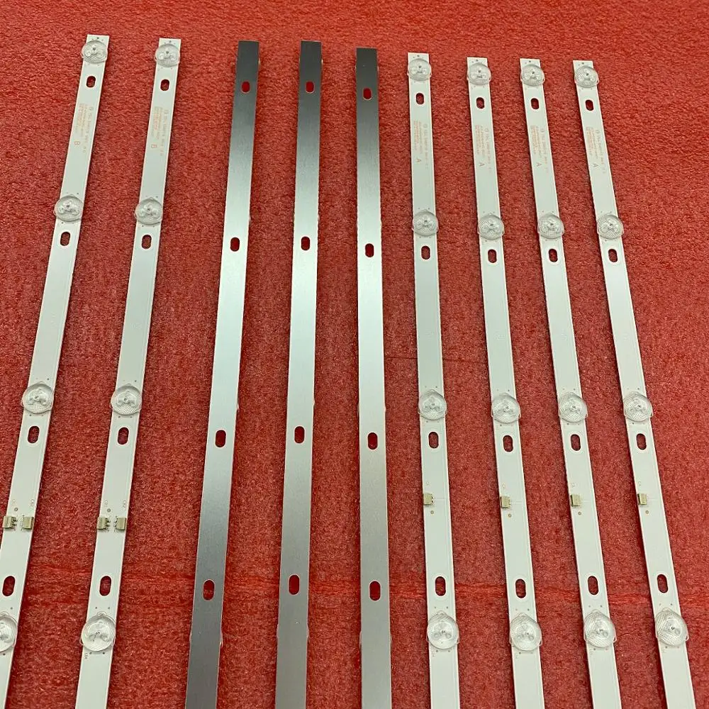 Tira para Js-d-jp43dm-a81ec Milímetros 8led6v Led Backlight Js-d-jp43dm-b82ec 80227 E43dm1000 Mcpcb 3 Pçs - Set 828 - Image 5