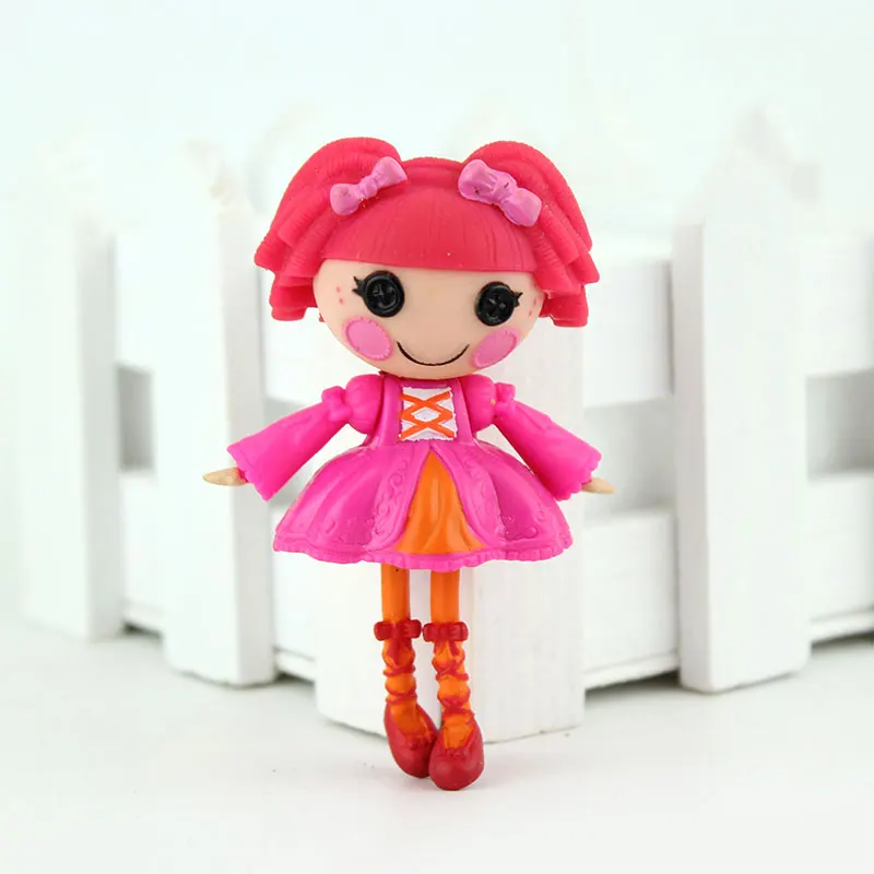 1 шт. 3 дюйма оригинальные MGA куклы Lalaloopsy Мини Куклы для девочек игрушка игровой домик каждый уникальный - Цвет: 08