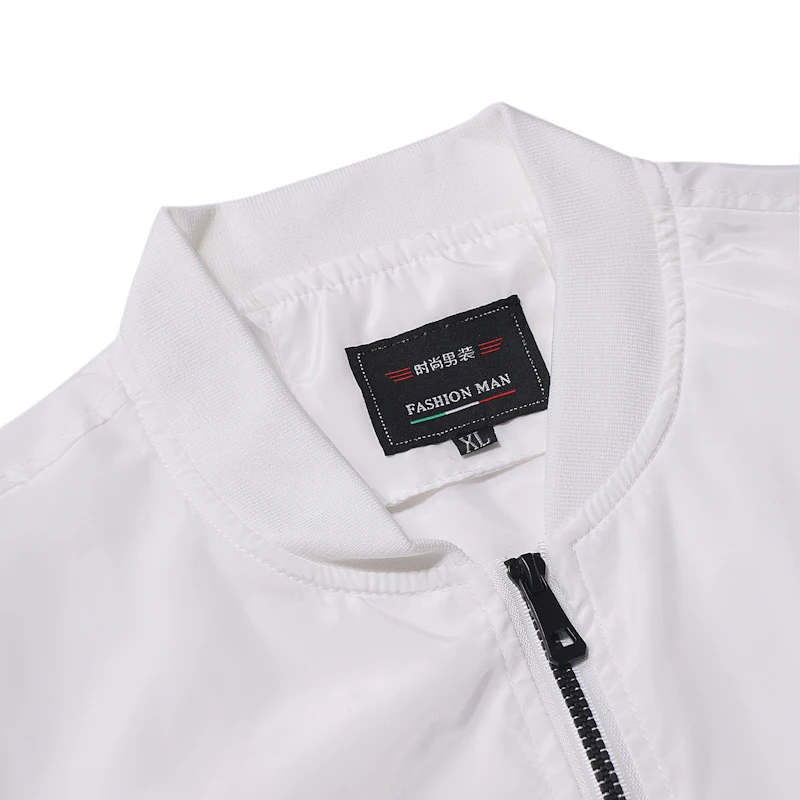 AliExpress Wish мужские однотонные уличные военные Стильные Простые универсальные куртки на молнии
