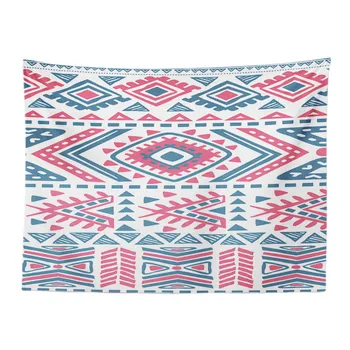 

Psychedelic Custom Tapestry Line Diamond Branch Tree Golden Geometric Wall Hanging Bedroom Decoration Large Polyester Picnic Mat
