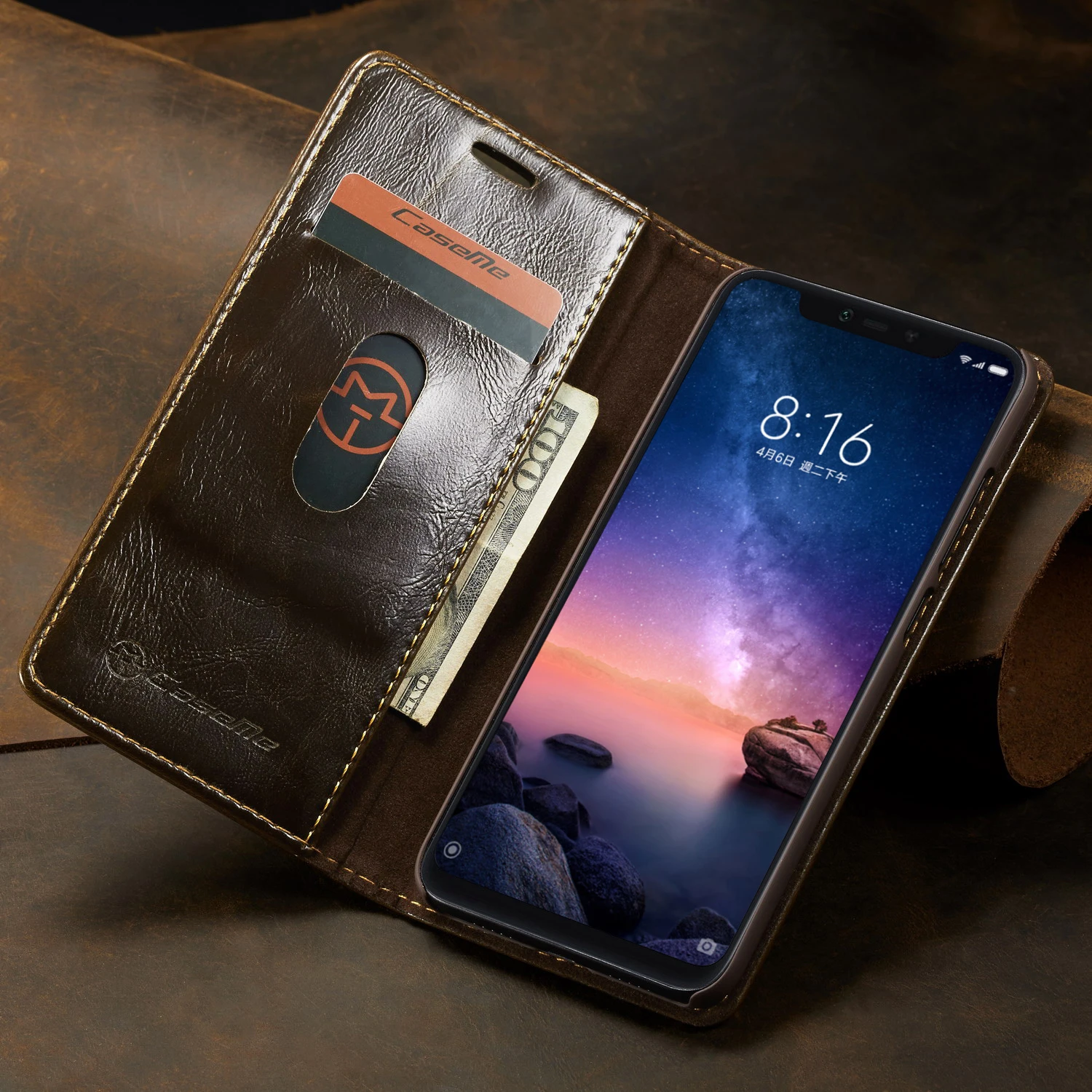 Красный mi Note 6 Pro винтажный кожаный чехол-кошелек чехол s для Red mi 6 Pro 6A 6 Note 3 с карманом для карт для Xiaomi mi 8 mi 5 чехол для телефона