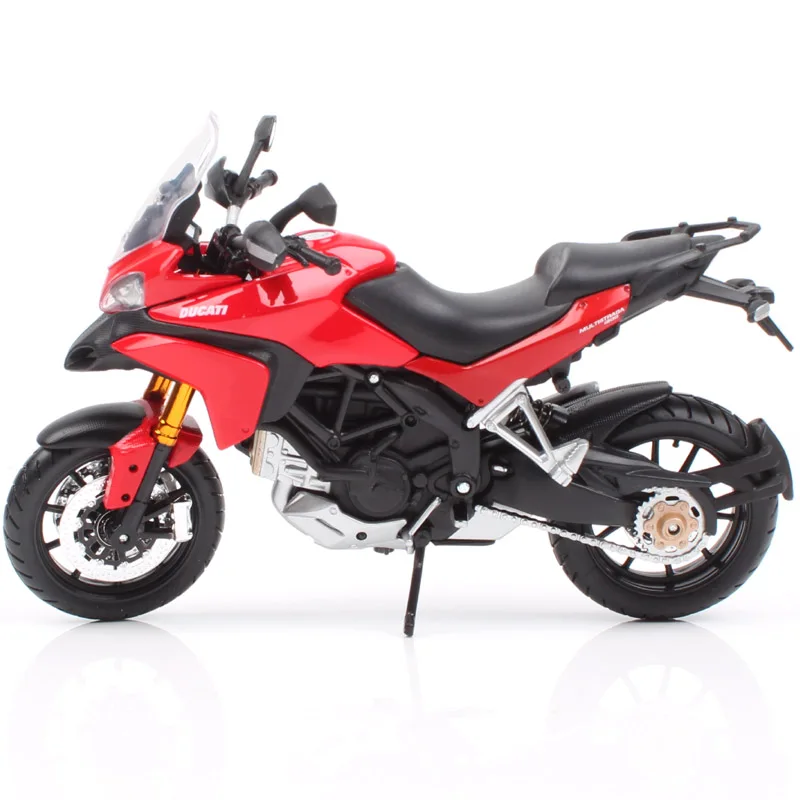 Masito 1/12 весы DUCATI Multistrada 1200S MTS1200 приключения ездовой гонщик эндуро литая модель