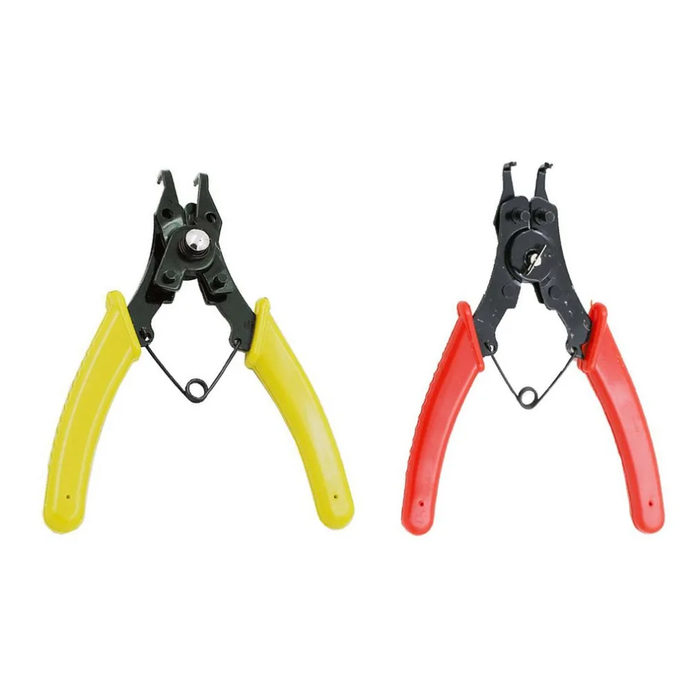 

4-in-1 Snap Ring Pliers Set DIY Circlip Combination Retaining Clip Jewelry Circlip Pliers Internal External Ring Remover Hot
