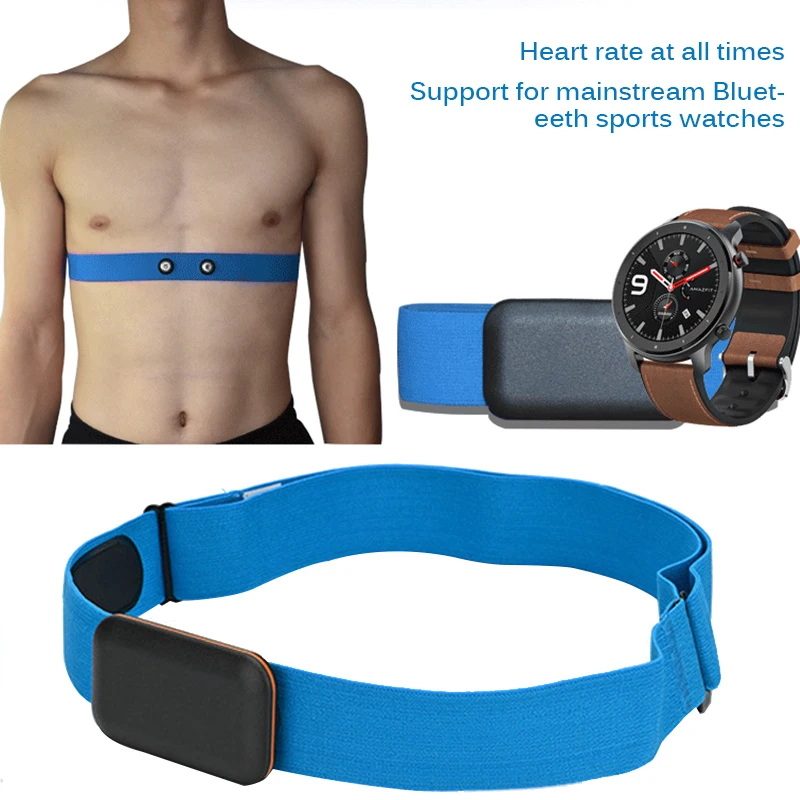 Bluetooth 4.0Fitness Wireless Heart Rate Monitor Sensor Chest Strap Belt Outdoor 