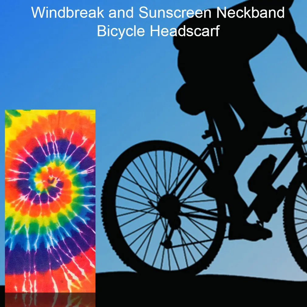 Bicycle Headband Multifunctional Magic Headband Bicycle Riding Headscarf Protection Mask Windproof Anti-Sun Scarf