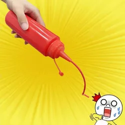 Bouteille de salade Ketchup, farce, décompression créative, jouets de blague, bouteilles vides, amoureux, jouets de farce, cadeau de choc amusant 