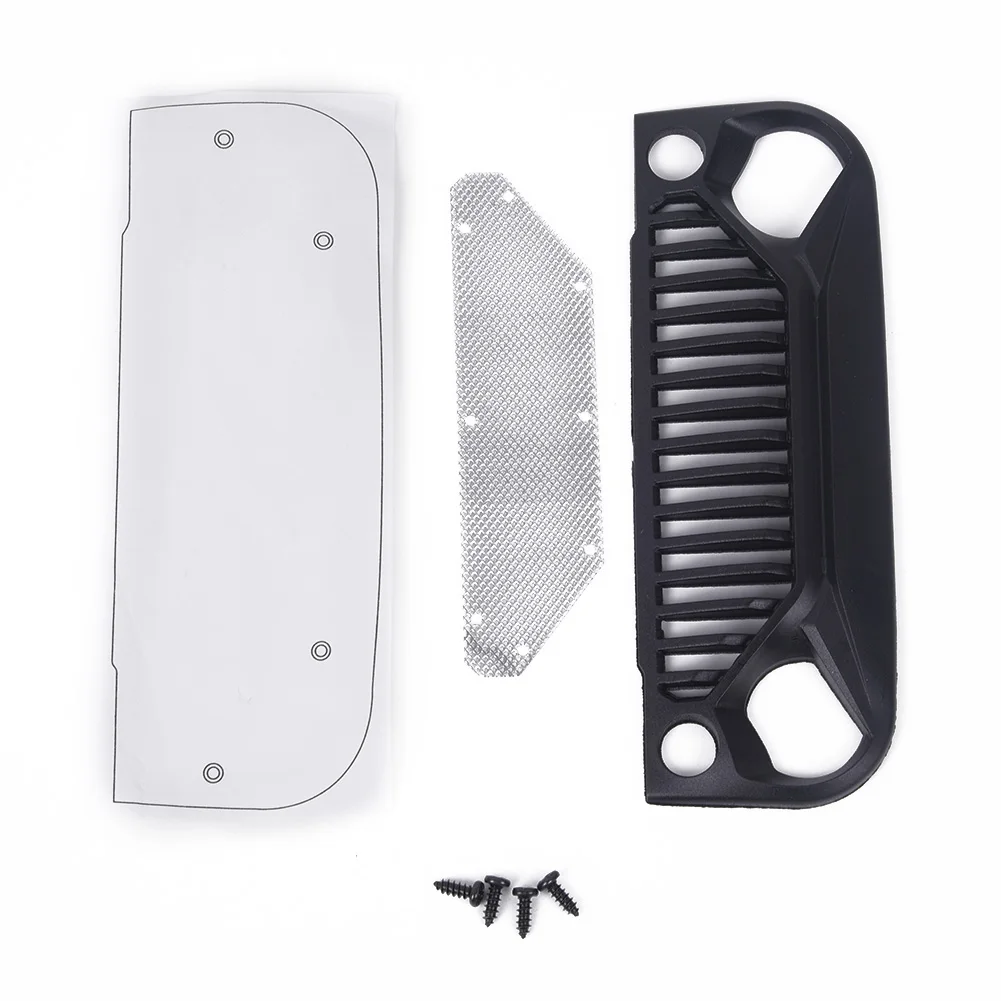 Воздухозаборная решетка Передняя сторона для Jeep Wrangler 1/10 RC Рок Гусеничный осевой SCX10