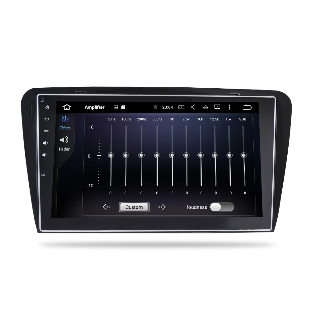 Автомобильная магнитола 10 дюймов с GPS и ГЛОНАСС для Skoda Octavia A7 2013 2014 2015 2016|navigator for