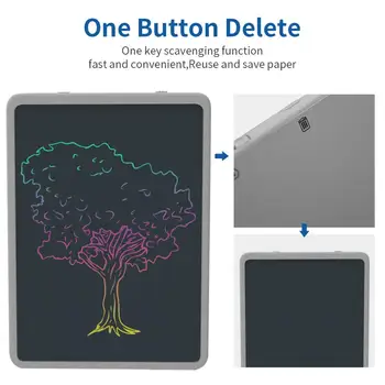 

Enotepad New 11 Inch LCD color screen Pad Reuse for business negotiation calculations Kids drawing and messages