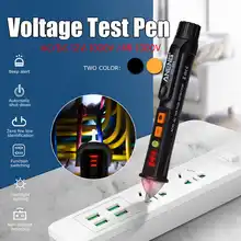 Тестер напряжения переменного/постоянного тока, ручка 12 V-1000 V/48-1000 V, ручка-детектор чувствительности напряжения, Бесконтактный детектор напряжения