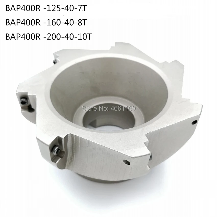 

BAP400R 125 40 7T 160 40 8T 200 40 10T Face Milling Cutter Tools For APMT1604PDER Carbide Inserts Suitable For NC/CNC Machine