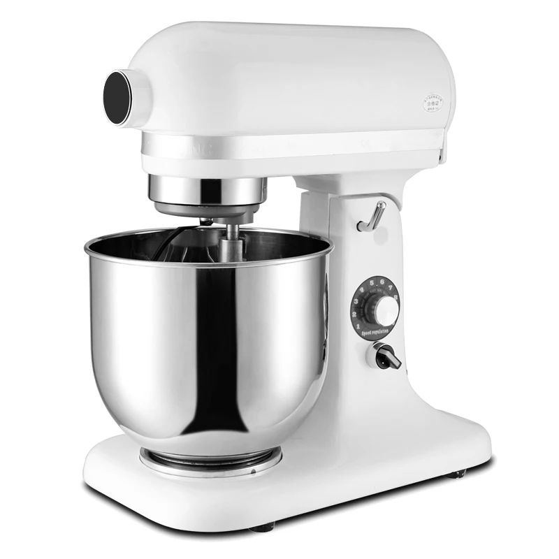 Commercial 7L Stainless Steel 10-speed Industrial Food Stand Mixer Cream Egg Whisk Blender Cake Dough Bread Mixer Maker Machine