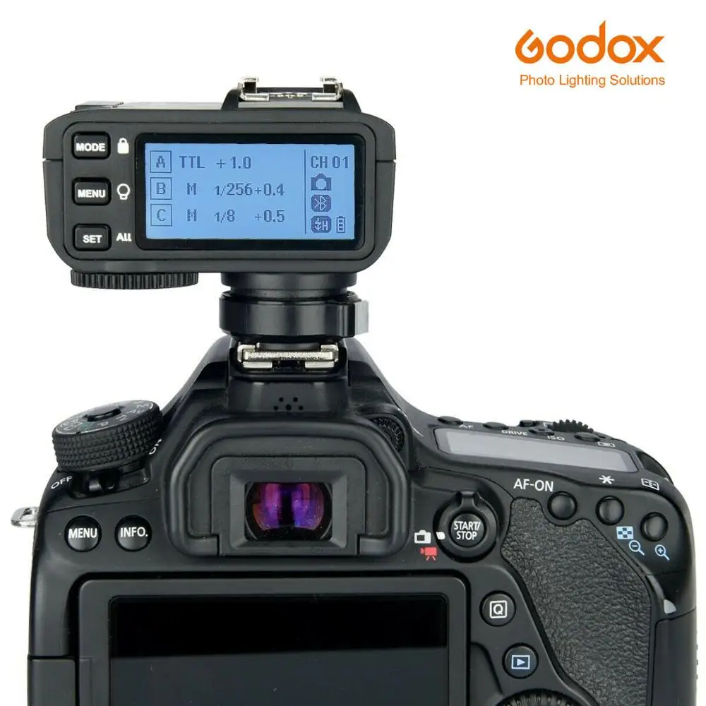 Godox X2T-C X2T-N X2T-S X2T-F X2T-O X2T-P ttl беспроводной триггерный передатчик вспышки для цифровой зеркальной камеры Canon Nikon sony Камера Bluetooth HSS