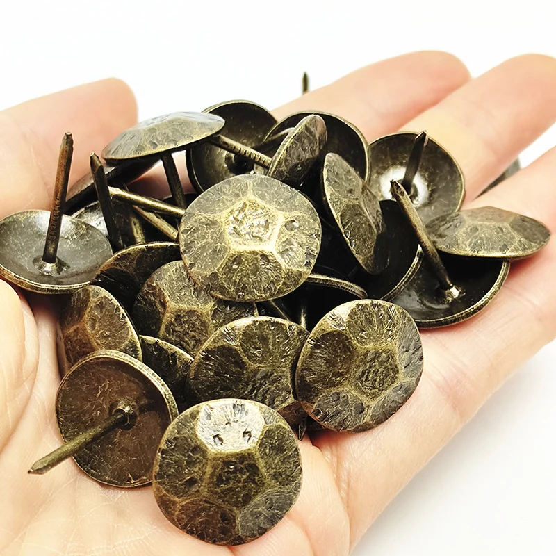 3/5pieces Furniture Upholstery Nails Tacks Sofa Decorative Pushpin Studs Pins Vintage Style Head Pushpin