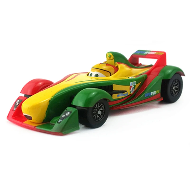1:55 Дисней Pixar Тачки 2 3 Молния Маккуин хост гонщик сплав литья под давлением пластиковая резиновая маленькая модель автомобиля игрушки для детей - Цвет: Portugal car