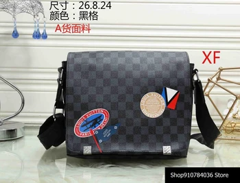 

Luxury Leather Handbags Men/Woman Bags Designer Brand Women Shoulder Bags Large Capacity Ladies Hand Bags L293 Louis Vuitton LV