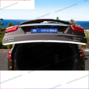 

lsrtw2017 stainless steel car tail door decoration trims for changan cs95 2017 2018 2019 2020 2021 accessories rear tailgate
