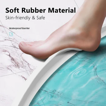 

Shower Barrier Bathroom Water Stopper Collapsible Flood Barrier Threshold Water Dam Shower Barrier Rubber Water Blocker