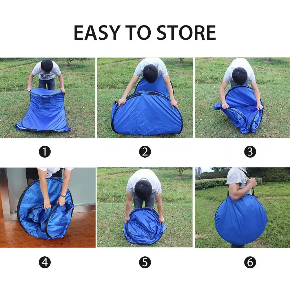 Portable Pop Up Privacy Toilet Tent 