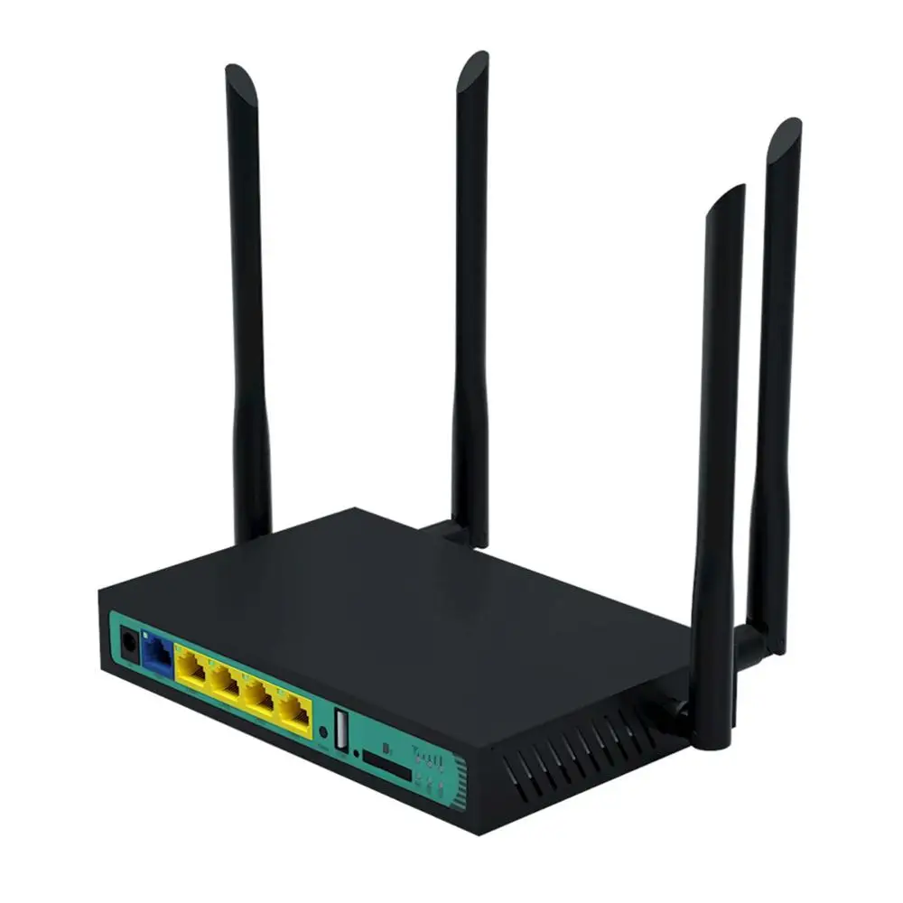 WE2416 4G беспроводной WiFi роутер 5 портов маршрутизатор с sim-картой USB WAP2 802.11n/u/b/g 300 Мбит/с 2,4G маршрутизатор LAN WAN 10/100 м ПК