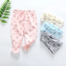 19 напрямую от производителя, распродажа, противомоскитные штаны для детей укороченные штаны для маленьких детей, шаровары для девочек открытый файл Cotto