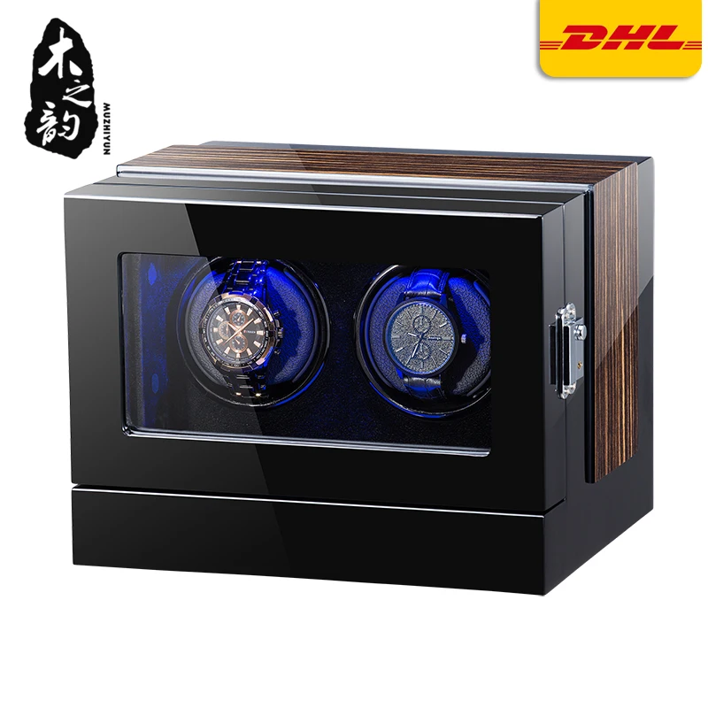 Автоматические деревянные часы Winder Box аксессуары дисплей Механические одиночные