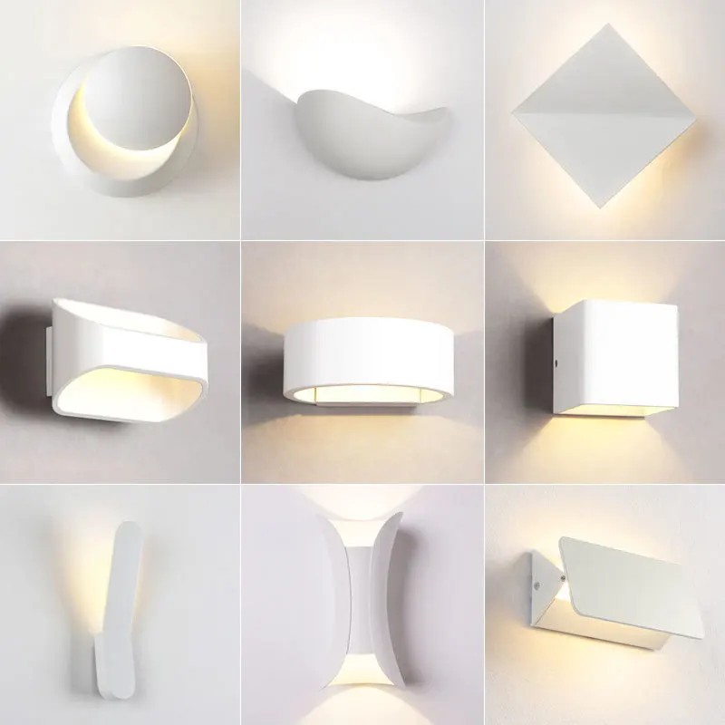 

modern led wall lamps AC85-265V 3 W LED bedside lamps for home high power led wall lamp for bedroom Lighting/lights