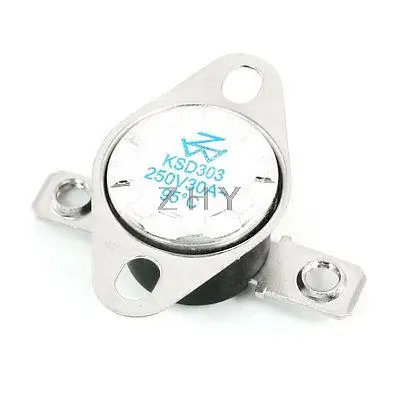 

95C NC 4 Pin Solder KSD303 Temperature Control Switch Thermostat 30A 250V AC