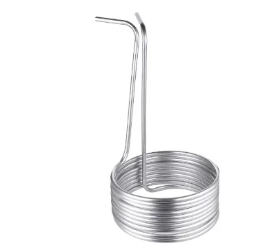 

Stainless Steel Immersion Wort Cooler Tube for Home Brewing Ultra-Efficient Wort Cooler Home Brewer Parts