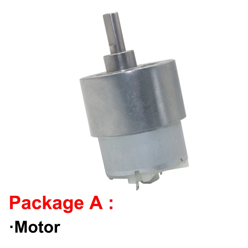 Шестерни мотор-редуктор постоянного тока 12 V 24V Скорость редуктор 7 об/мин до 1000