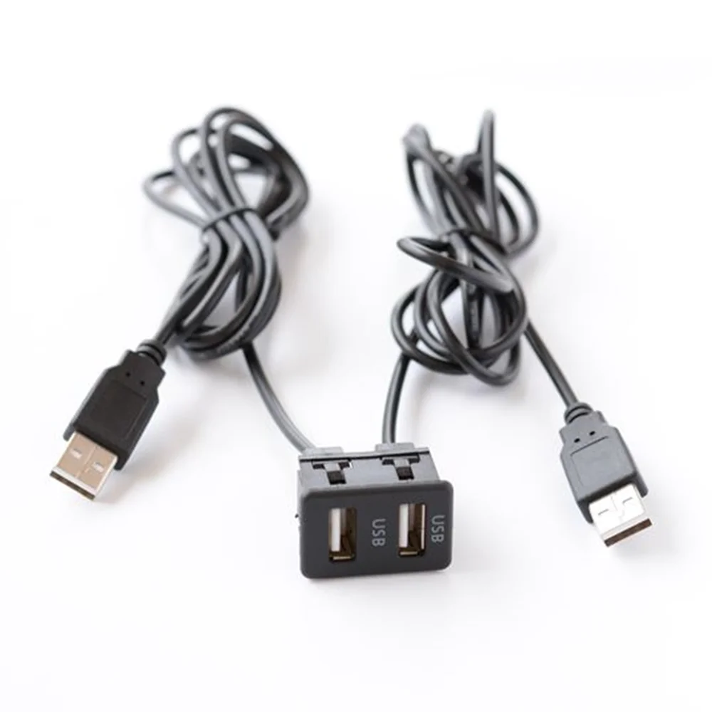 100 см Автомобильная лодка DIY флеш-разъем USB Женский к мужскому Удлинительный