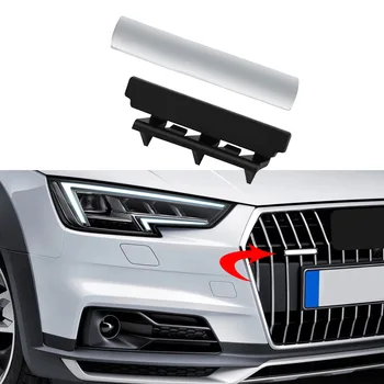 

1-40 pcs For Sline Emblem LOGO Cover Car Front Grill Badge Letter Font Sticker 3D Brand Nameplate For Audi A4 A4L Car Styling