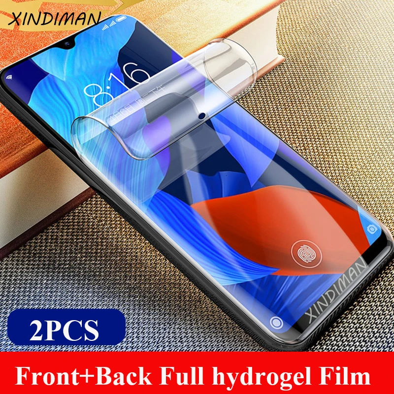 

XINDIMAN 25D Full hydrogel film for hauwei Nova5 nova5i Front+Back soft screen protector for huawei nova5ipro nova5pro Film