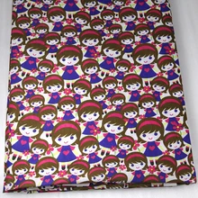 Новинка, 50*140 см, с животным принтом, полиэстер, хлопок, ткань, лоскутные материалы для шитья, платье, ткань для изготовления кукол, сделай сам, чехол для подушки, c577