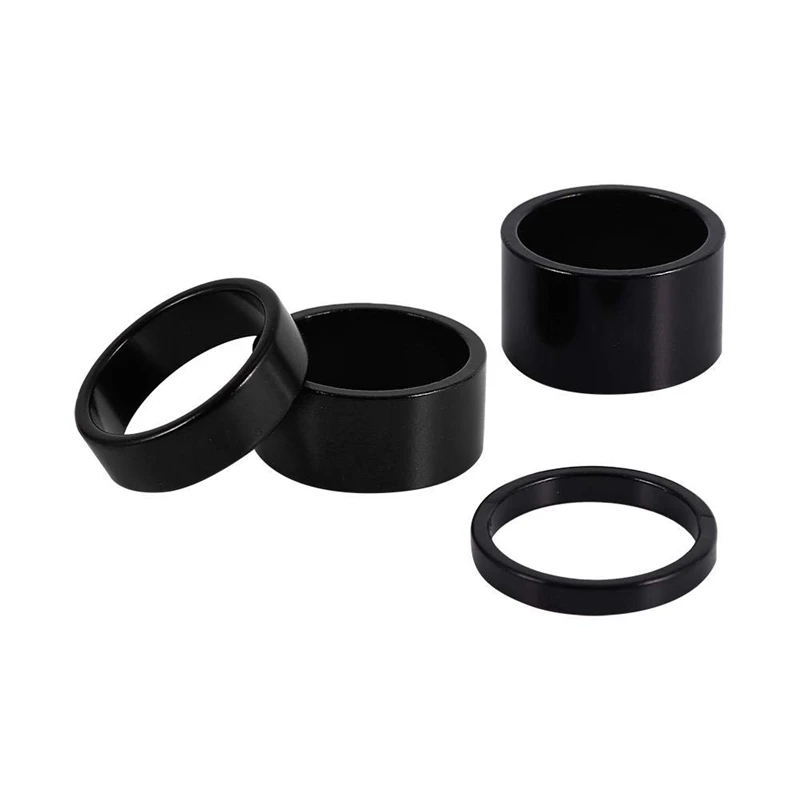 Велосипедная вилка Шайба 4 шт./компл. 5 мм/10 мм/15 мм/20 мм Алюминий сплава Передняя прокладка головки цилиндра