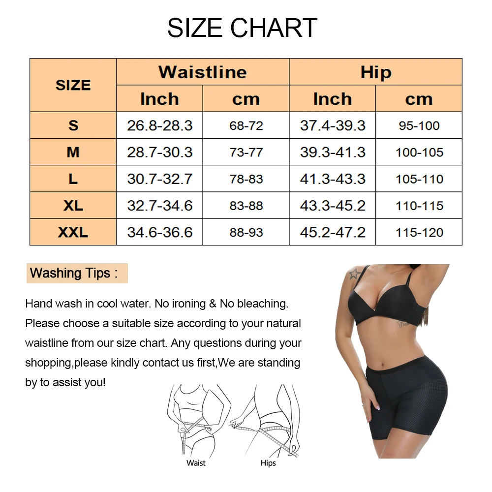 Velssut Hip Enhancer Butt Lifter Shaper Panties Women Plus Size Shaper Underwear Hip Pad Body Shaper Panties Body Shapewear spanx shorts