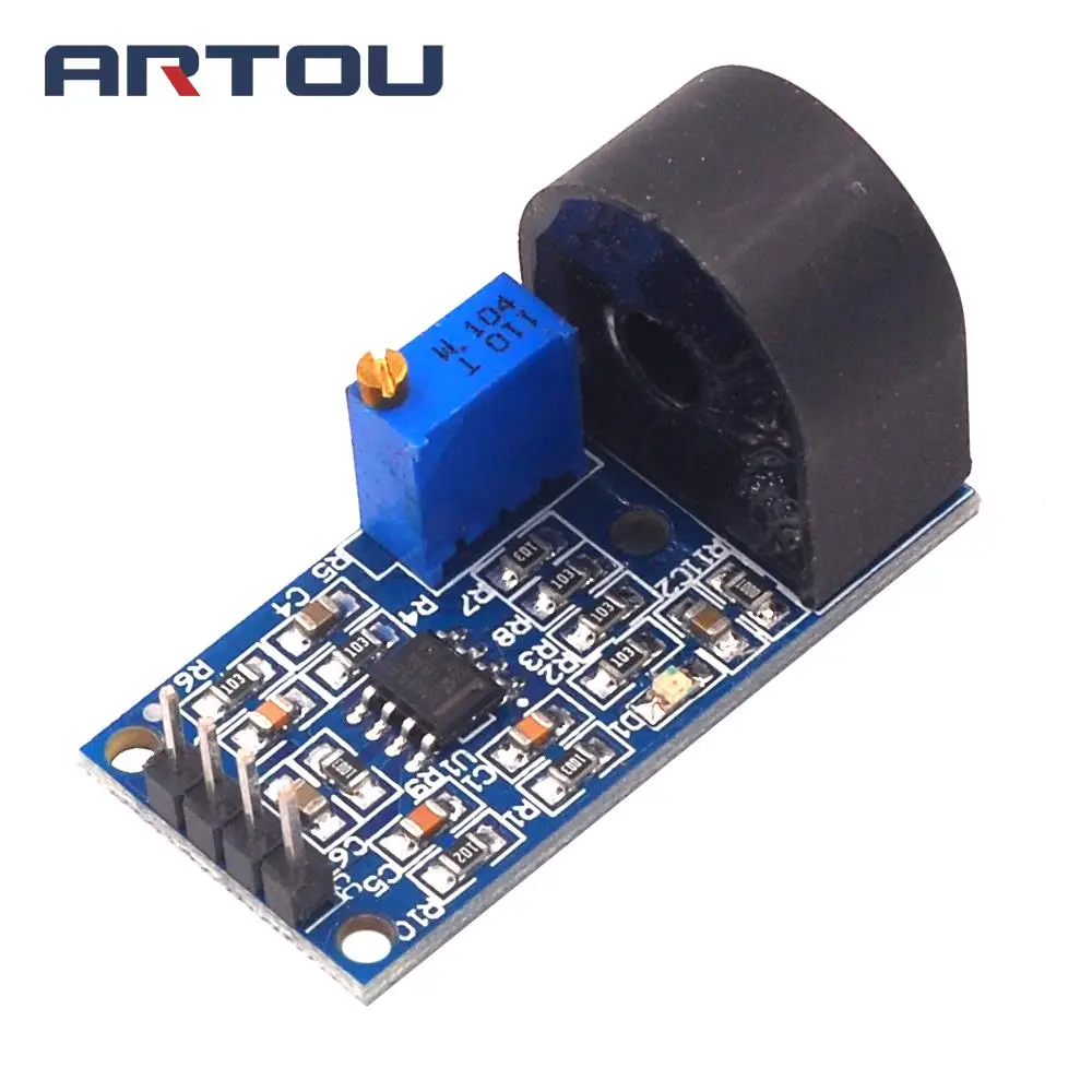 5A Range Single Phase AC Active Output Onboard Precision Micro Current Transformer Module Current Sensor For Arduino ZMCT103C
