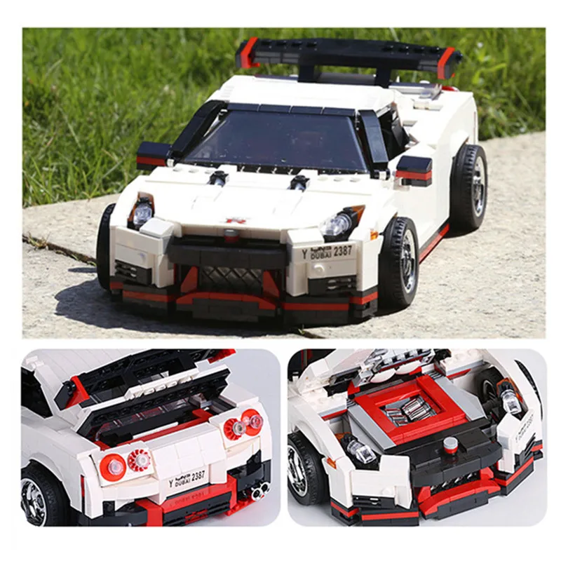 Креативная игрушка Moc Technic Car 20518 супер гоночные игрушечные модели автомобилей детские подарки строительные блоки кирпичные игрушки детские подарки