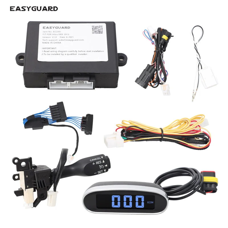 

EASYGUARD Cruise Control unit fit For prado fortuner, innova hilux Car Speed Control Plug and play Cruise Control Switch Handle