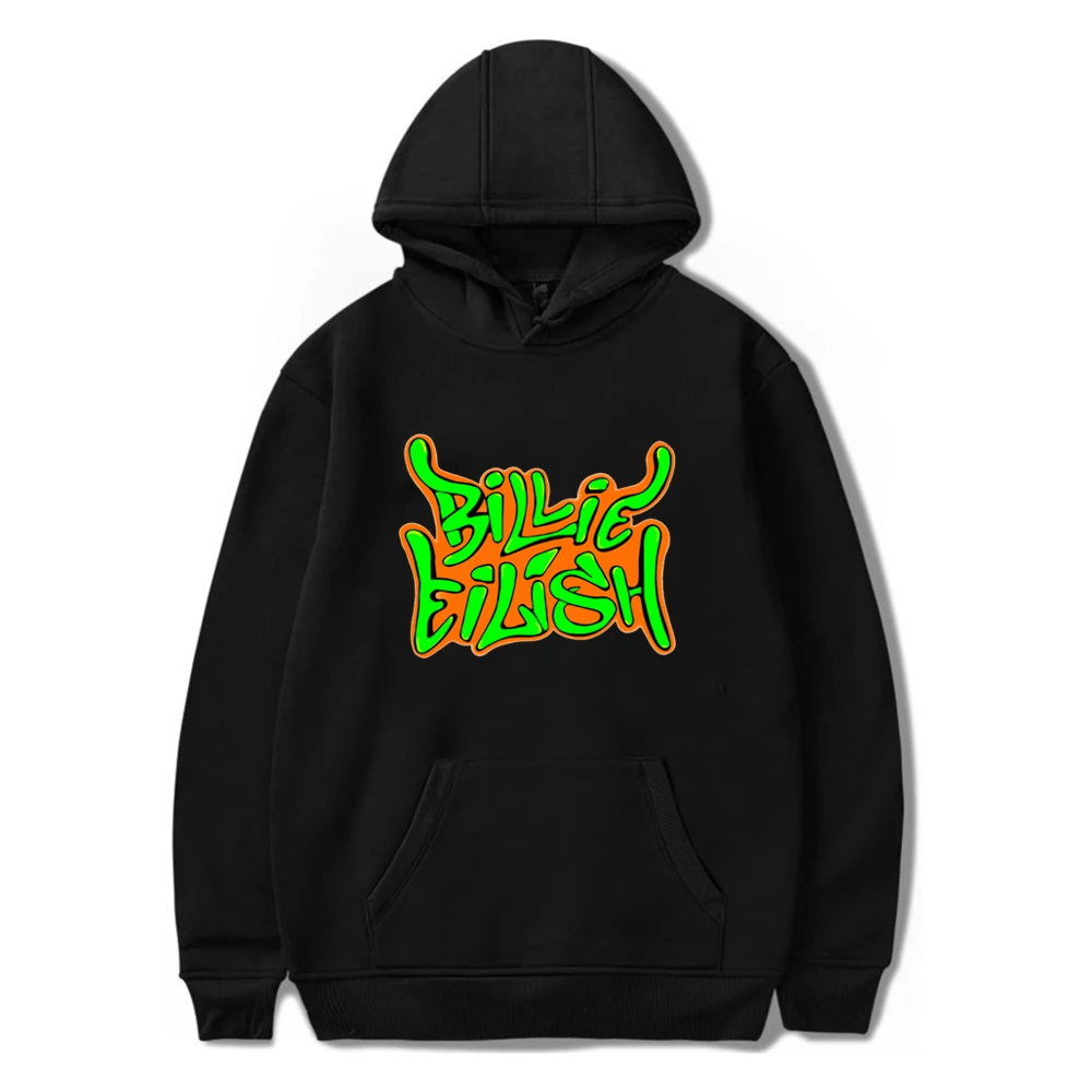 

Boys Sweatshirts Harajuku Hoodie for Teenagers Billie Eilish Letter Prints Kids Hoodies Girls Winter Clothing Billie Fashion Top