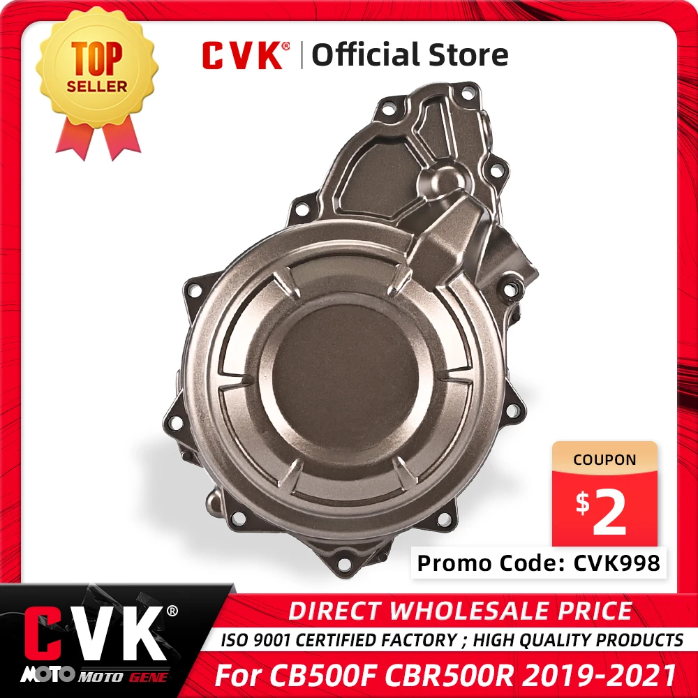 

CVK Engine Cover Motor Stator Cover CrankCase Generator Coil Side Shell Gasket For HONDA CB500F CB500R CB500 F R 2019 2020 2021