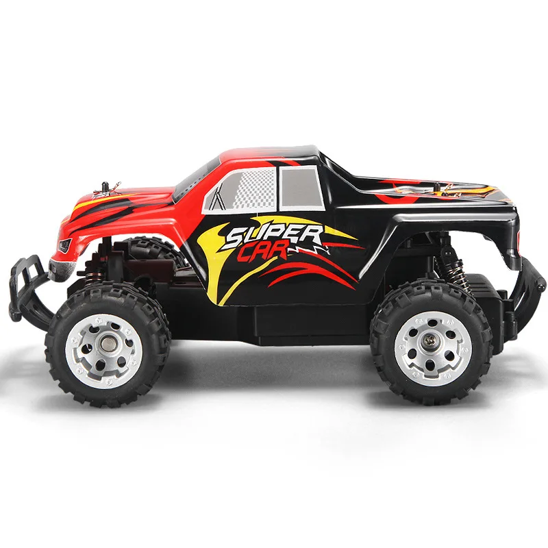 Weili L343 1: 24 Электрический двухколесный привода Monster Truck Дистанционное Управление автомобиля 2,4G дистанционное управление Управление повышенной проходимости для работы в пустыне автомобиль игрушечный автомобиль