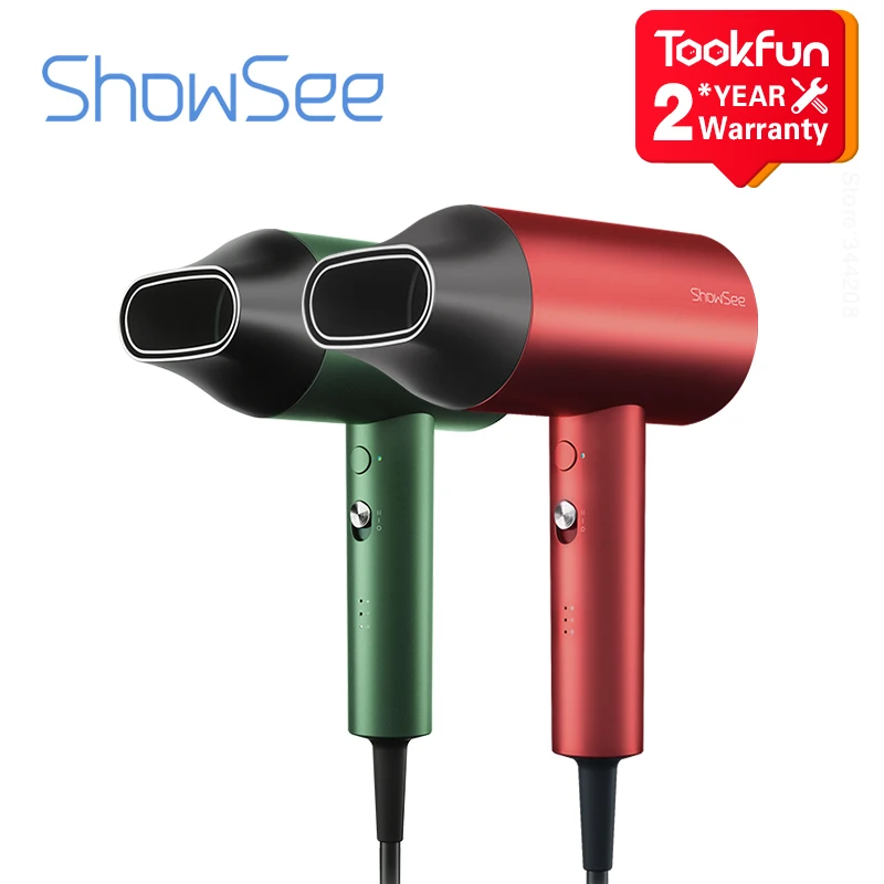 SHOWSEE A5 R G Анион Фен для волос отрицательные ионы Уход за волосами