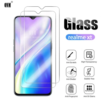 Перейти на Алиэкспресс и купить 2 шт. закаленное стекло Realme XT для защиты экрана Realme XT 730G защитная стеклянная пленка