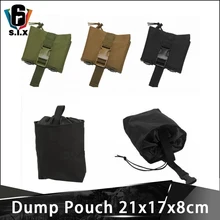 CQC тактический Molle складной дампа падения подсумок страйкбол Пейнтбол Военный Открытый охотничий инструмент складной восстановительный маг мешок