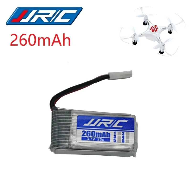 JJRC H8 Оригинальная батарея 3 7 V 260mAh Lipo для Mini RC Quadcopter drone часть оптовая продажа