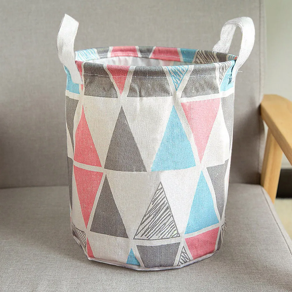 

Kosz Na Pranie Laundry Bag Dirty Clothes Foldable MutiColors Storage Bin Closet Toy Box Container Organizer Fabric Basket #45