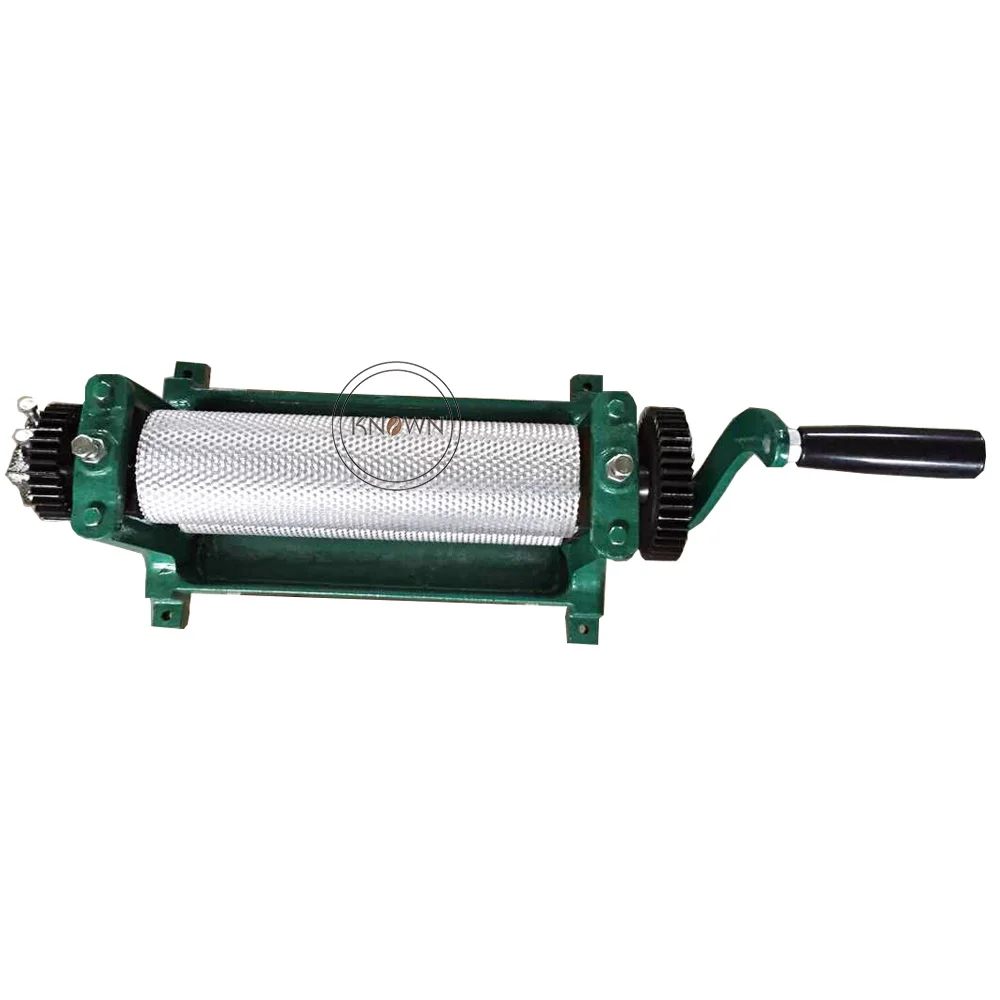 

manual beeswax foundation machine86*310mm 4.9mm to HENRIQUE PRADO